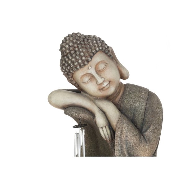 Buddha suihkulähde tuulikellolla