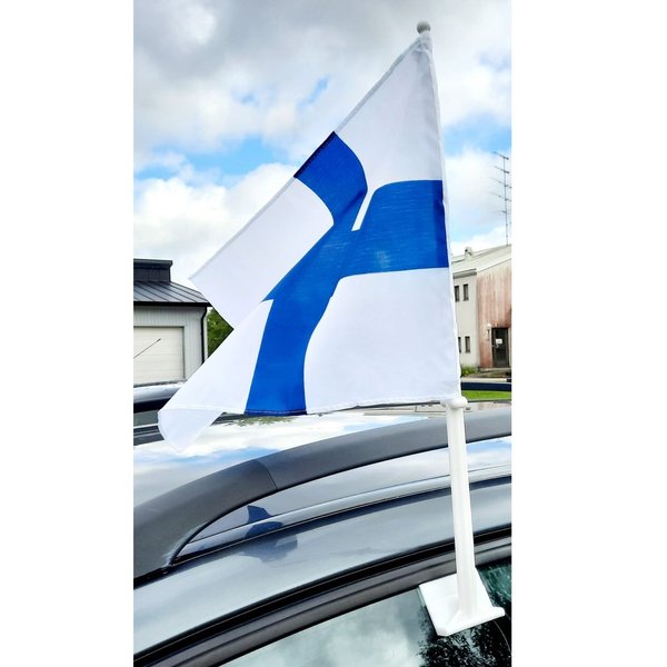 Suomen lippu autoon