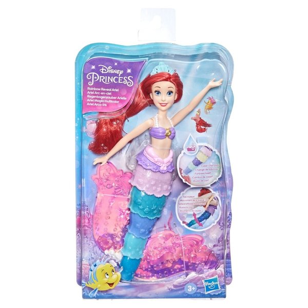 Disney Princess Ariel sateenkaari pyrstöllä