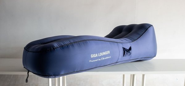 Lepotuoli Giga Lounger sininen
