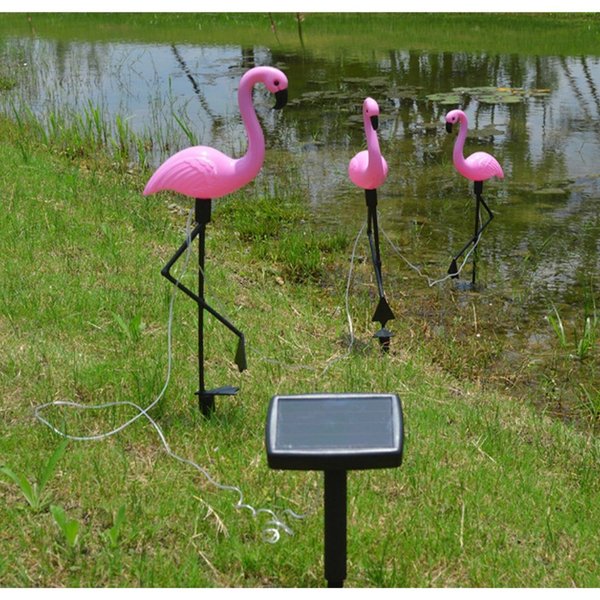 LED-valaisin Flamingo aurinkokennolla