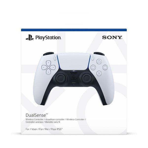 Playstation 5 ohjain DualSense, valkoinen