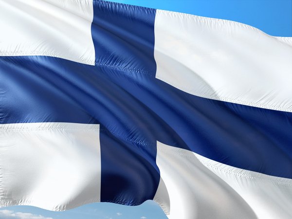 Suomen lippu – Flag of Finland