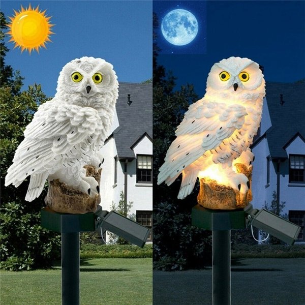LED-valaisin Pöllö aurinkokennolla